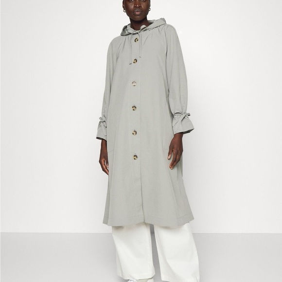 Club Monaco Hooded Swing Coat NWT - Picture 3 of 10